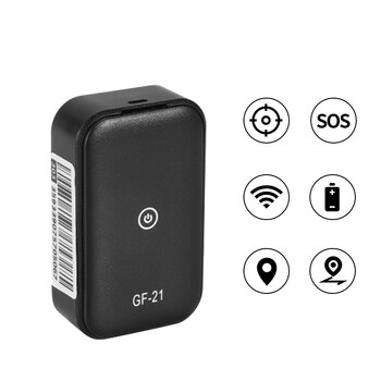 GF-21 09 07 GPS Tracker Car Bicycle Tracking Positioner Magnetic Vehicle Trackers Κατοικίδια Παιδιά σε πραγματικό χρόνο Anti-lost Locator