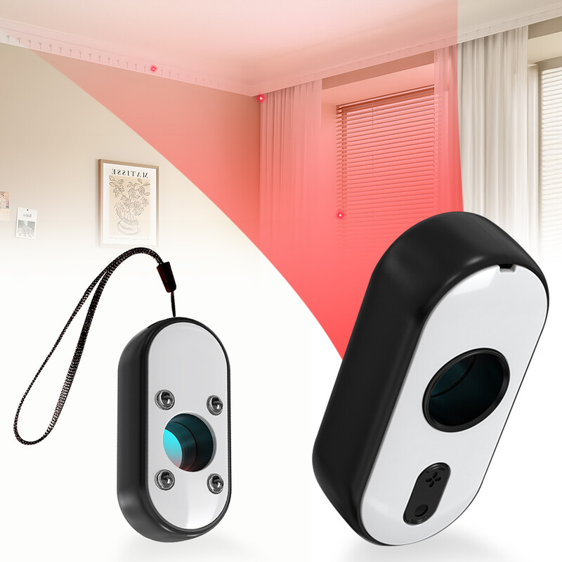 Detektor bežične kamere Prijenosni skriveni uređaji Detektor grešaka u kameri Sigurnosna zaštita Skener skrivenih uređaja za putnički hotel