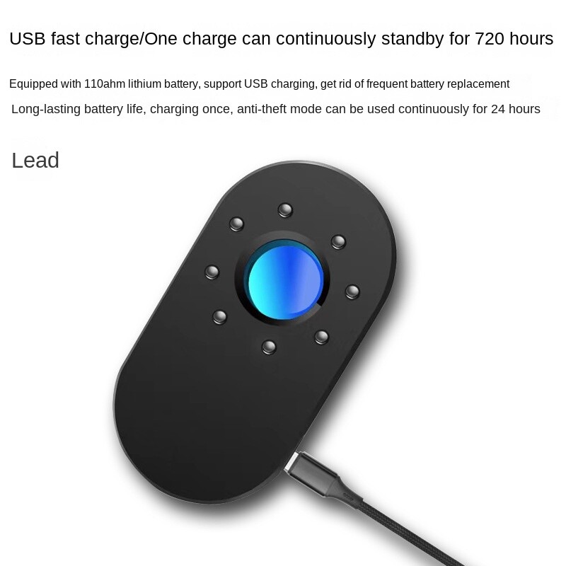 Multifunktsionaalne traadita kaamera objektiivi signaali detektor Signaali tuvastamise kaamera täisulatusega Anti Candid RF-seadmete otsija