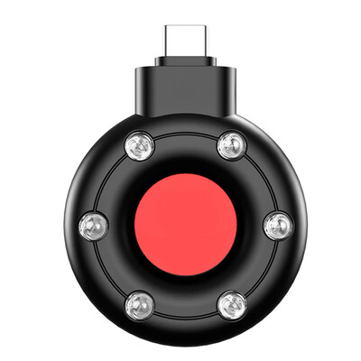 Kaameradetektori seade Kaasaskantav C-tüüpi infrapunadetektor Piilumisvastane turvakaitse Lihtne kasutada kontorihotellides