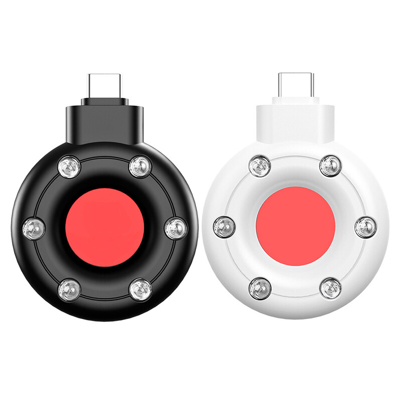 Kaameradetektori seade Kaasaskantav C-tüüpi infrapunadetektor Piilumisvastane turvakaitse Lihtne kasutada kontorihotellides