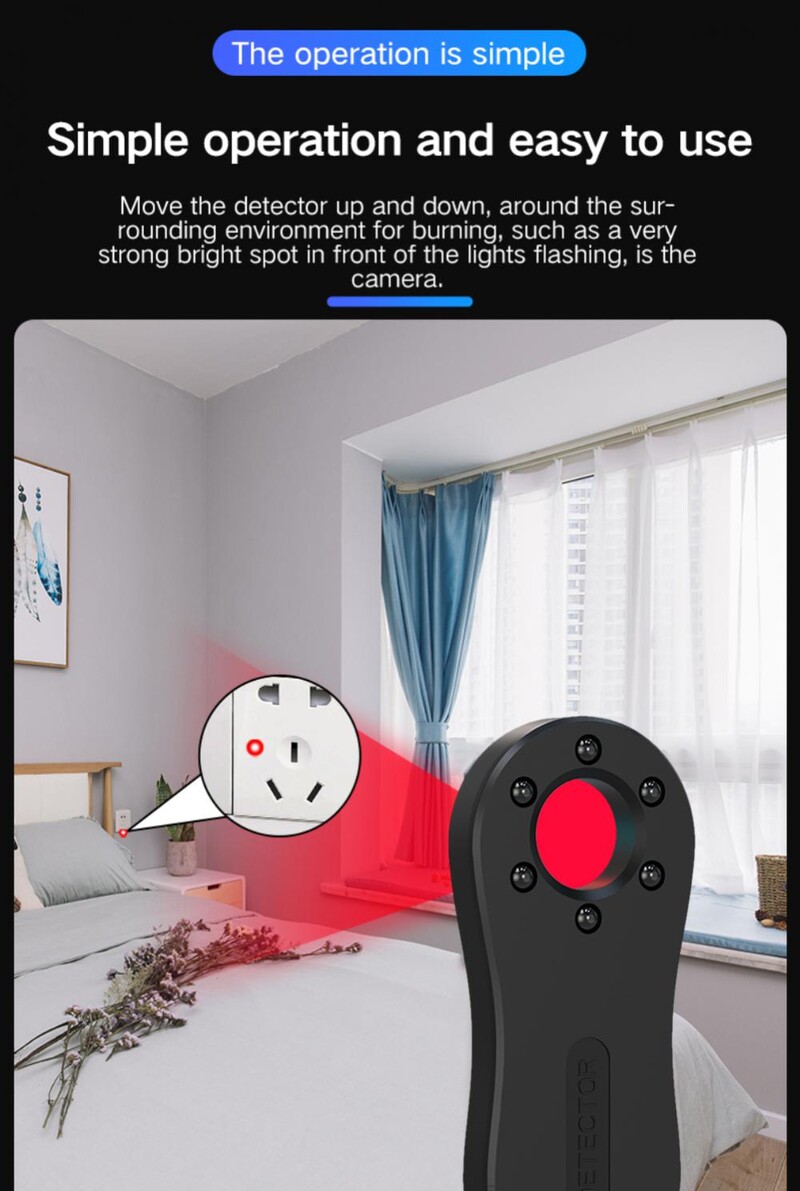 Pentru cameră ascunsă,Protecție de securitate pentru cameră spionPentru cameră cu detectie infraroșu Camera previne monitorizarea,pentru gadgeturi Hotel