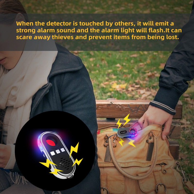 Protušpijunska kamera Detektor RF signala Infracrvena skrivena kamera Tražilica objektiva Hotel Protiv prikradanja Pucanje protiv prisluškivanja LED svjetlo