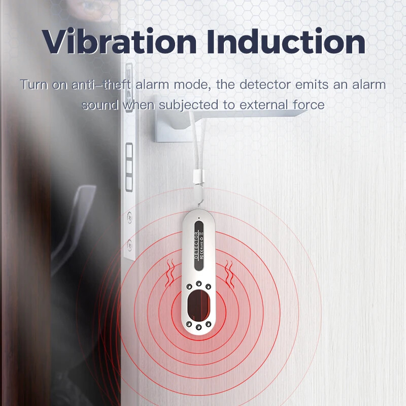T01 Mini detector de cameră anti-spion Scaner de cameră ascunsă Pen pentru a asculta cu urechea Mini dispozitiv de securitate GPS Radio Frecvență Găsitor de semnal RF