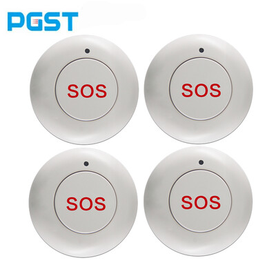 Namų saugos signalizacijos sistemos avarinis pavojaus mygtukas, saulės lauko signalizacijos išmanusis SOS belaidis avarinis mygtukas, PGST-103 107