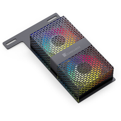 JONSBO NF-1/NF-2 PC mälu jahutusradiaator 4 Pin PWM 5V 3PIN ARGB RAM Dual 5020 Fans RAM Heatsink Cooler DDR4 DDR5 jaoks