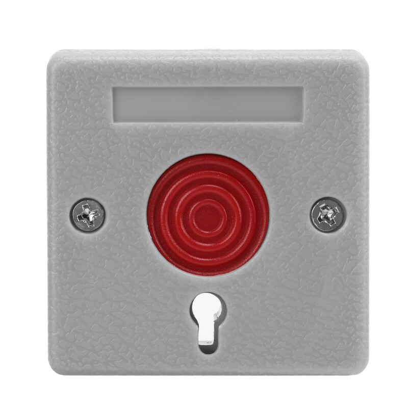 Pogas trauksmes avārijas poga Āra trauksmes signāla panikas poga ABS pretaizdzīšanas avārijas aprīkojums pansionātu bankām