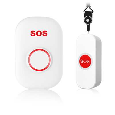 Bežični gumb za paniku SOS gumb za hitne slučajeve za starije osobe Alarm za brigu o starim osobama Komplet kućnog sigurnosnog alarma
