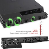 Охлаждащ вентилатор за Sony PS4 Pro Slim игрова конзола Play Station Playstation PS 4 охладител DC 5V USB хладилник вентилатор преносим