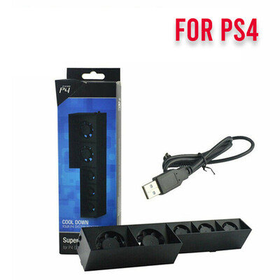 Охлаждащ вентилатор за Sony PS4 Pro Slim игрова конзола Play Station Playstation PS 4 охладител DC 5V USB хладилник вентилатор преносим