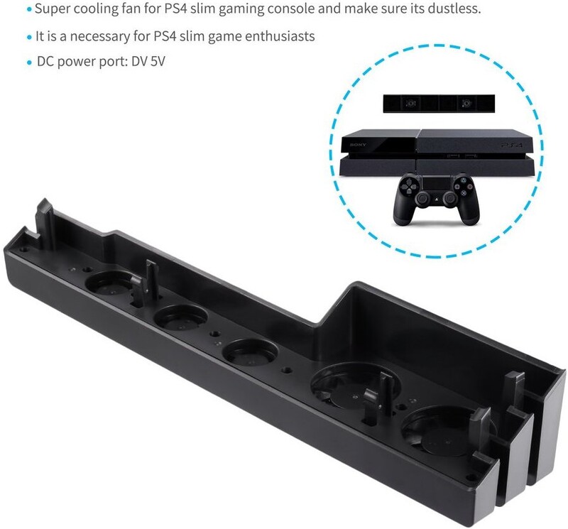 Ventilator za hlađenje za Sony PS4 Pro Slim Igraća konzola Play Station Playstation PS 4 Hladnjak DC 5V USB Hladnjak Ventilator Prijenosni