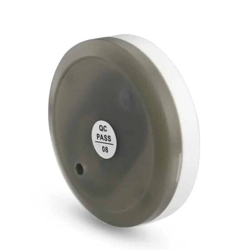 1 poga, apaļa 3 V 433 Mhz bezvadu tālvadības pults slēdzis, SOS panikas poga, durvju zvans, EV1527 mikroshēmas apmācības veids