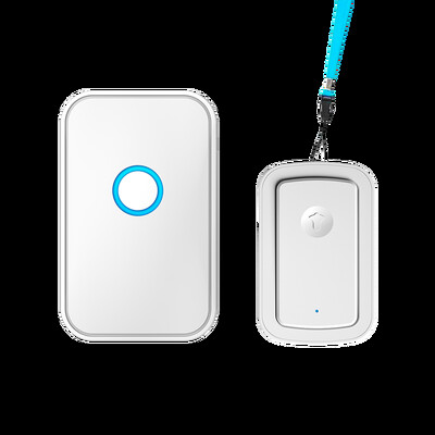 Bežični dojavljivač za starije osobe Dojavljivač za starije osobe SOS tipka za alarm Pametni poziv Punjenje sustava Može se postaviti uzicu Pogodno za obiteljsku bolnicu itd.