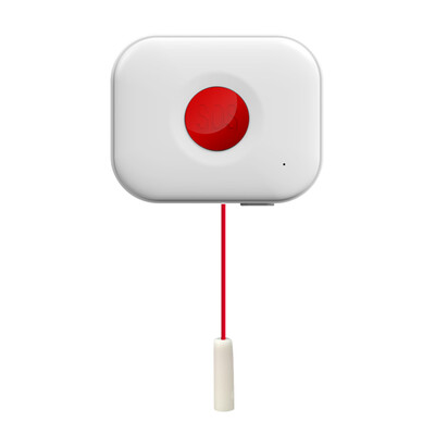 TUYA ZigBee SOS pogu sensora trauksmes signāls Vecāka gadagājuma cilvēku trauksmes signāls Ūdensizturīgs avārijas palīdzības trauksmes slēdzis Darbs ar Tuya Zigbee centrmezgla Smartlife lietotni