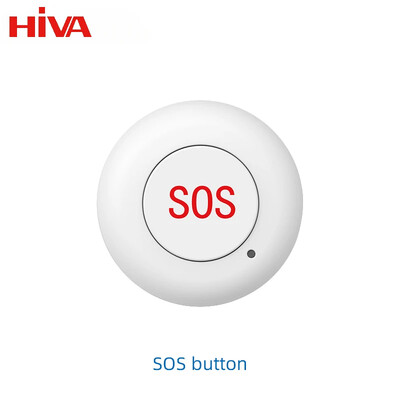 HIVA mājas drošības signalizācijas sistēma Viedā bezvadu SOS avārijas panikas poga ar saules enerģiju darbināmai āra sirēnai