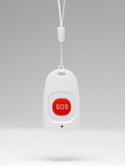 Bezvadu SOS avārijas panikas poga gados vecākiem trauksmes sensoriem Mājas apsardzes signalizācija 433MHz drošības signalizācijas sistēmai