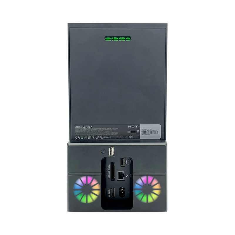 Za konzolu Xbox Series X, ventilator za hlađenje Dock Station, tanko okomito postolje, radijator na strani domaćina, USB hladnjak za igre, za konzolu za igre Xbox