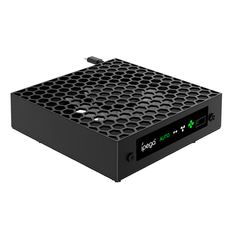 IPEGA dzesēšanas ventilators priekš Xbox Series X ar automātisku ātruma regulēšanu, augstas veiktspējas dzesēšanu, zemu trokšņu līmeni PG-XBX026A