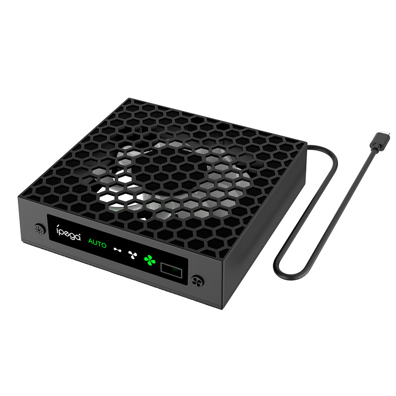 IPEGA dzesēšanas ventilators priekš Xbox Series X ar automātisku ātruma regulēšanu, augstas veiktspējas dzesēšanu, zemu trokšņu līmeni PG-XBX026A