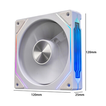 Ανεμιστήρας 120 mm Cooler Case Infinite Mirror Effect 5V 3Pin ARGB Quiet Case Fan 4pin PWM for PC Case Cooling System Cooler CPU Water Cooler