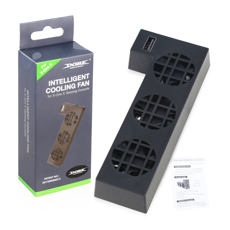 DATA FROG Ventilador mini ventilators Xbox One X Pārnēsājamas bāzes Ārējās vadības dzesēšanas ventilatora dzesētājs Xbox One X piederumiem
