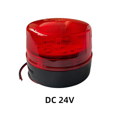 Strobosignaali hoiatustuli DC12V 24V AC220V punane indikaatortuli LED-lamp Väike vilkuv tuli turvasignaaltule hoiatus