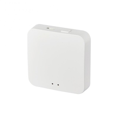 Alarma inteligentă cu sirenă Tuya Zigbee pentru securitatea locuinței cu alerte stroboscopice Suport cablu USB Alimentare Funcționează cu TUYA Smart Hub