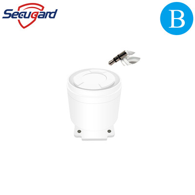 Sirenă cu fir Mini 120dB Claxon de interior Alarma sonoră Buzzer puternic Difuzor antifurt DC12V pentru sistemul nostru de alarmă antiefracție de securitate la domiciliu