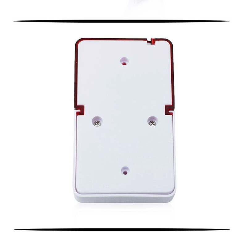 Izdržljivi zvučni alarm od 12 V, bljeskajuće svjetlo Strobe sirena za 99 zona PSTN/GSM bežični sigurnosni alarm