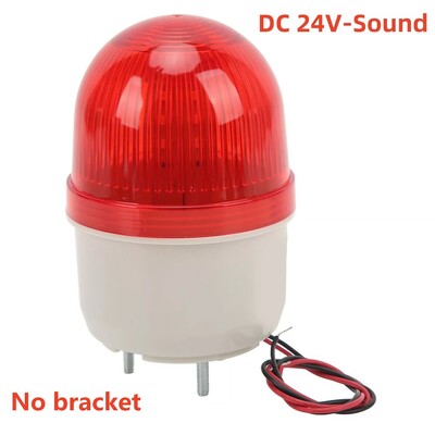 Сигнална мигаща светлина DC12V или 24V или 220V LED предупредителна светлина за сигурност за отваряне на люлееща се плъзгаща се врата / бариера / гаражна врата