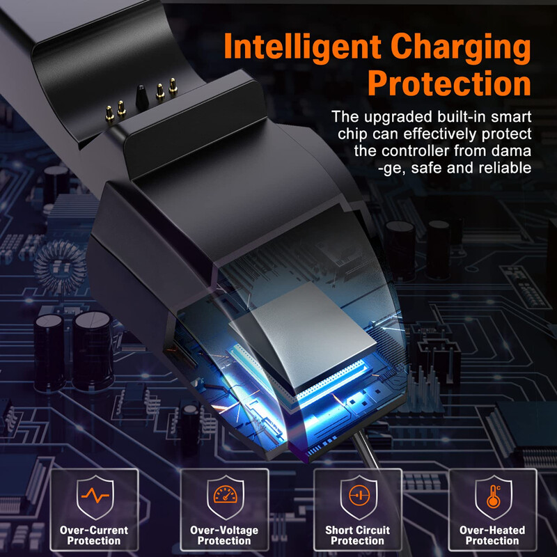 PS5 kontrolleri laadimisjaama juhtmevaba juhtkangi jaoks kiirlaadimine DualSense laadimisdokk PlayStation 5 mängutarvikute jaoks