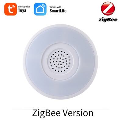 Tuya Smart WiFi Zigbee Senzor de alarmă Sirenă Smart Alarmă Sirenă Sunet și lumină Claxon de alarmă Sistem de securitate la domiciliu APP Tuya Smart Life