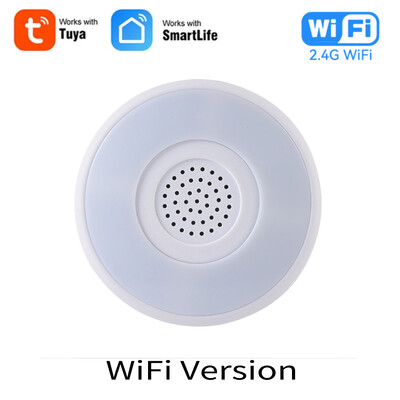 Tuya Smart WiFi Zigbee Senzor de alarmă Sirenă Smart Alarmă Sirenă Sunet și lumină Claxon de alarmă Sistem de securitate la domiciliu APP Tuya Smart Life