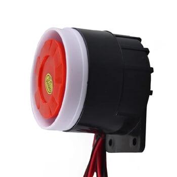 Piezoelectric Buzzer Alarm Horn Αντικλεπτικός συναγερμός Ενσύρματο 12v 24V 220V High Decibel 402 αστυνομική σειρήνα αεροπορική σειρήνα