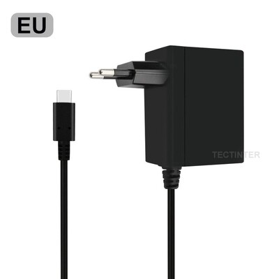 Адаптер за променлив ток Зарядно устройство, съвместимо с игрова конзола Nintendo Switch USB-C зарядно за стена ЕС/САЩ щепсел за PS5 Портални аксесоари