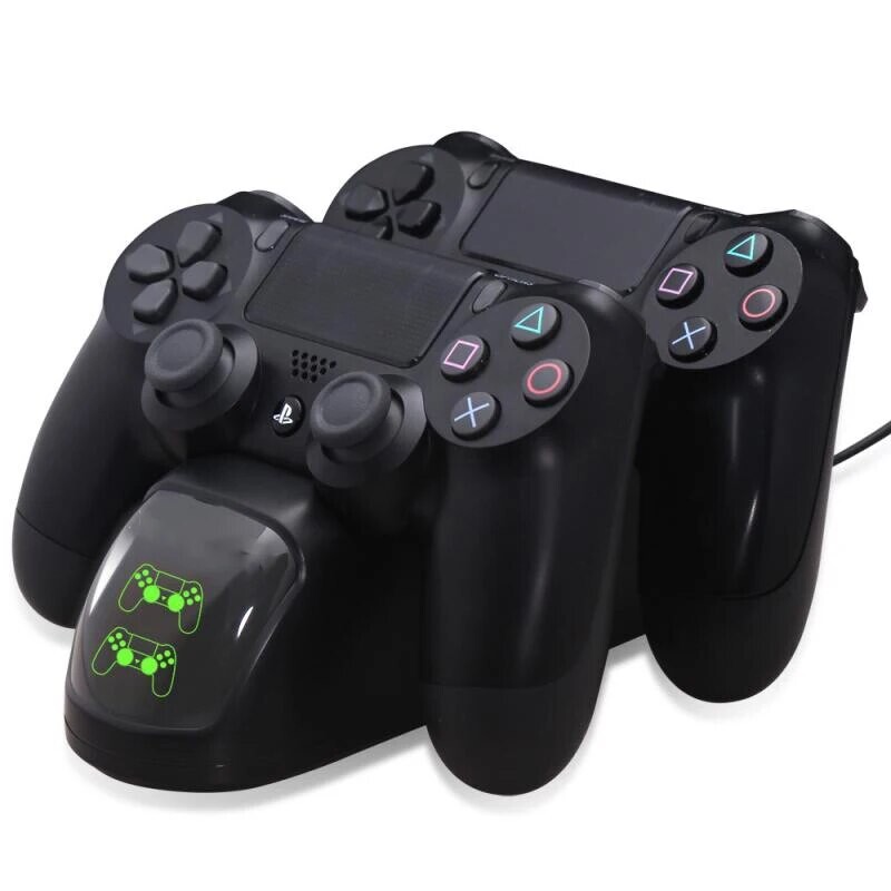 DATA FROG PS4 uzlādes stacijas kontroliera lādētājs bezvadu PS4 USB Dual Dock Station Playstation 4