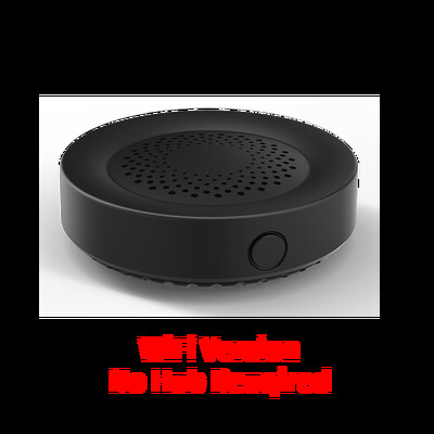 Alarmă sirenă WiFi Tuya Zigbee pentru securitatea casei inteligente Difuzor 100db Funcționează cu Alexa Yandex Alice Necesită Hub Tuya Zigbee.