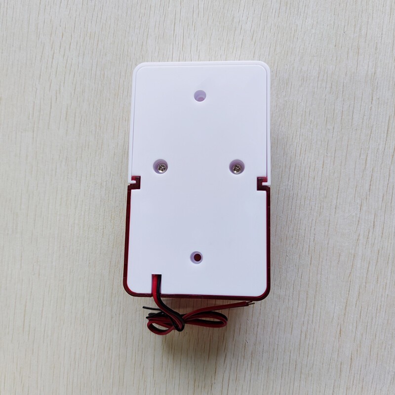 DC12V heli- ja visuaalalarm 110 dB valju heli juhtmega sireeni viip hoiatus siseruumide sissetungimise häiresüsteemi jaoks