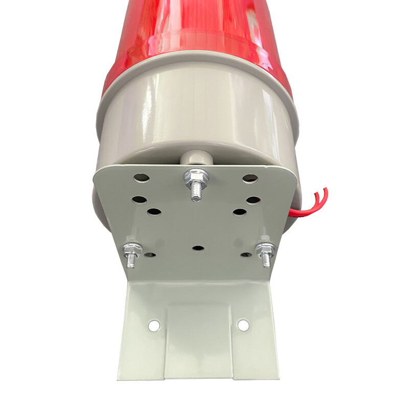 Kintamosios srovės nuolatinės srovės LED vartų mirksinčios lempos lempos pavojaus signalo lempa, skirta varstomų stumdomų vartų atidarytuvui / barjerinių vartų signalo blyksniai, mirksinčia lempa (nėra garso)