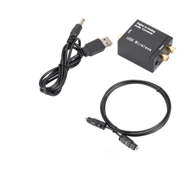 MnnWuu DAC digitālā uz analogo audio pārveidotāja atbalsts Bluetooth optiskās šķiedras Toslink koaksiālā signāla RCA R/L audio dekodēšanai