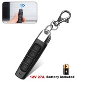 Naujas nuotolinio valdymo pultelis 433MHz Garage By Duplication Belaidis Universalus Automobilio Signalizacija Kloninis Dauginimo aparatas Užraktas Automobilio raktų pakabuko siųstuvas