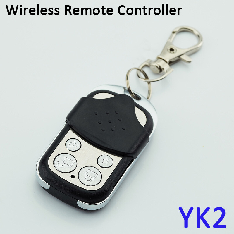 Belaidis vandeniui atsparus metalinis nuotolinio valdymo pultelis, raktų pakabukas, 433 MHz, skirtas tik mūsų G2B O2B saugos GSM signalizacijos sistemai