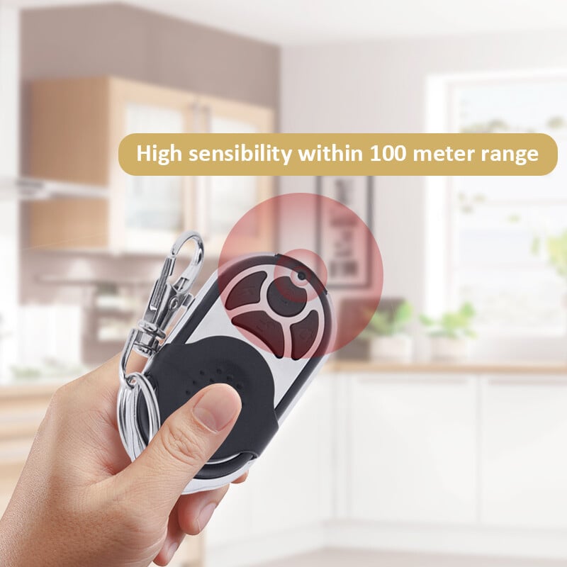 Focus PB-433R nuotolinio valdymo pultas 433MHz nuotolinio valdymo pulto svirties išjungimas su plastikiniu slankiojančiu dangteliu, skirtas Focus apsaugos nuo įsilaužimo sistemai