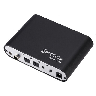 Digitalno-analogni 5.1 kanalni stereo AC3 audio DAC pretvarač Optički SPDIF Koaksijalni AUX 3.5 mm na 6RCA dekoder pojačalo