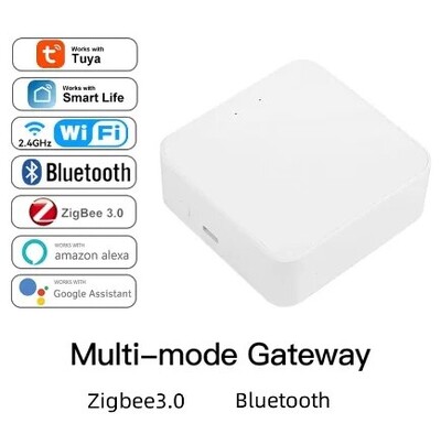 „Tuya ZigBee Multi-Mode Gateway Hub Smart Home Zigbee Bluetooth 2In 1 Hub Smart Life“ nuotolinio valdymo pultas veikia su Alexa Google Alice