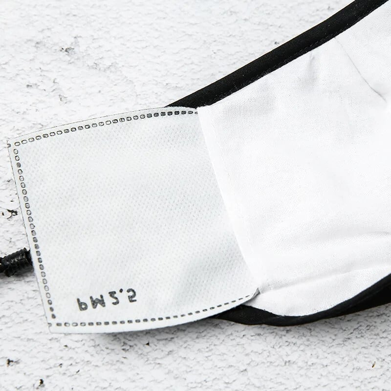 Puuvillane näomask hingamisklapi filtriga Korduvkasutatavad pestavad maskid Fashion Mouth näomask tolmuvastane aktiivsüsi PM2.5