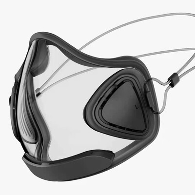 Unisex Full Shield Kaukė Permatoma Moto dviračių vėjui atspari kaukė Dulkėms atspari suvirinimui apsauginiai akiniai Apsauginė veido kaukė