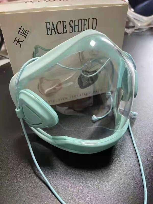 Unisex maska s punim štitom, prozirna motociklistička maska otporna na vjetar, otporna na prašinu, zaštitna zaštitna maska za lice, zaštitna naočala protiv vjetra