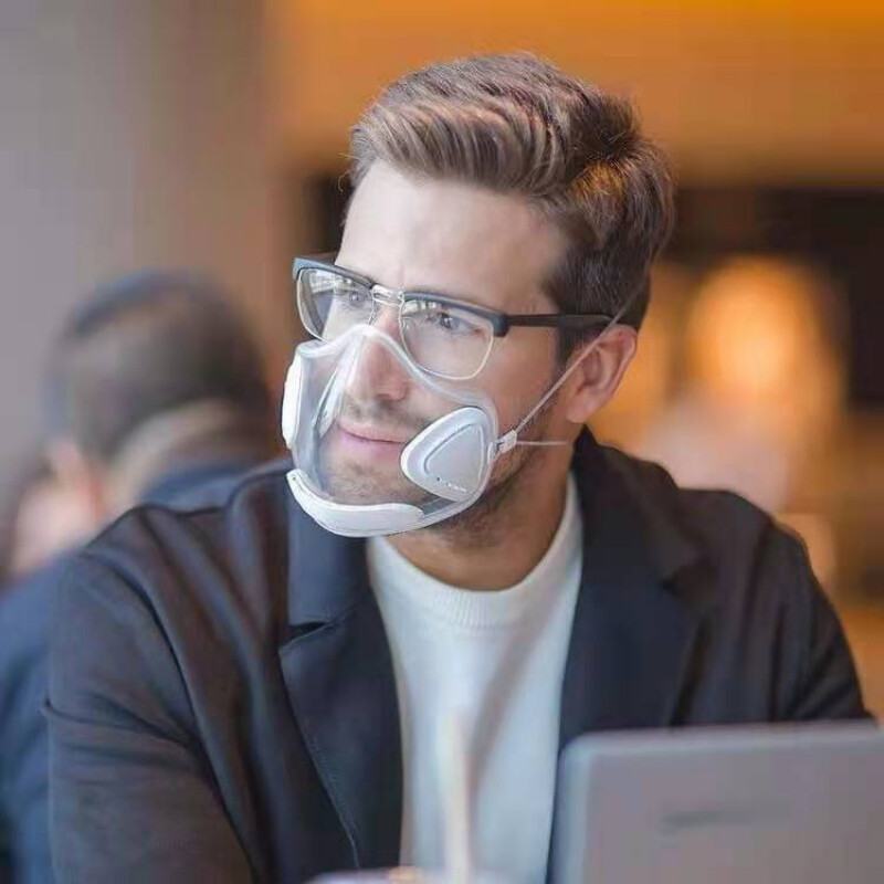 Unisex maska s punim štitom, prozirna motociklistička maska otporna na vjetar, otporna na prašinu, zaštitna zaštitna maska za lice, zaštitna naočala protiv vjetra