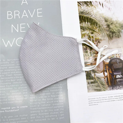 Pure Cotton Fashion naiste täiskasvanutele mõeldud suumask tolmu- ja tuulekindel näokaitse uduvastane, hoiavad soojas hingavad peomaskid